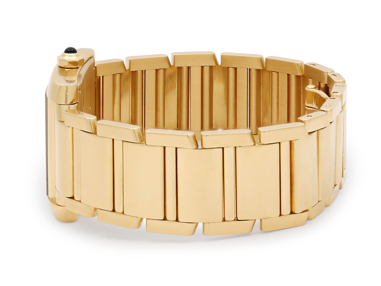 Cartier 'Tank Francaise' Watch in 18K Gold, 25 mm
