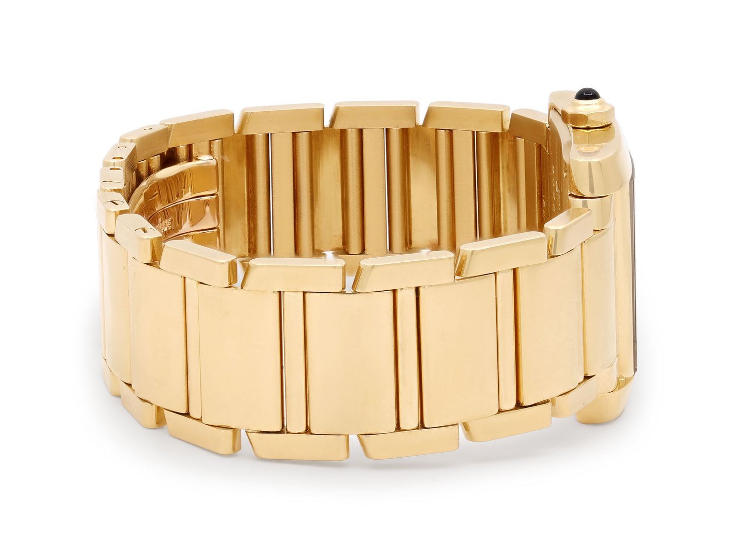Cartier 'Tank Francaise' Watch in 18K Gold, 25 mm