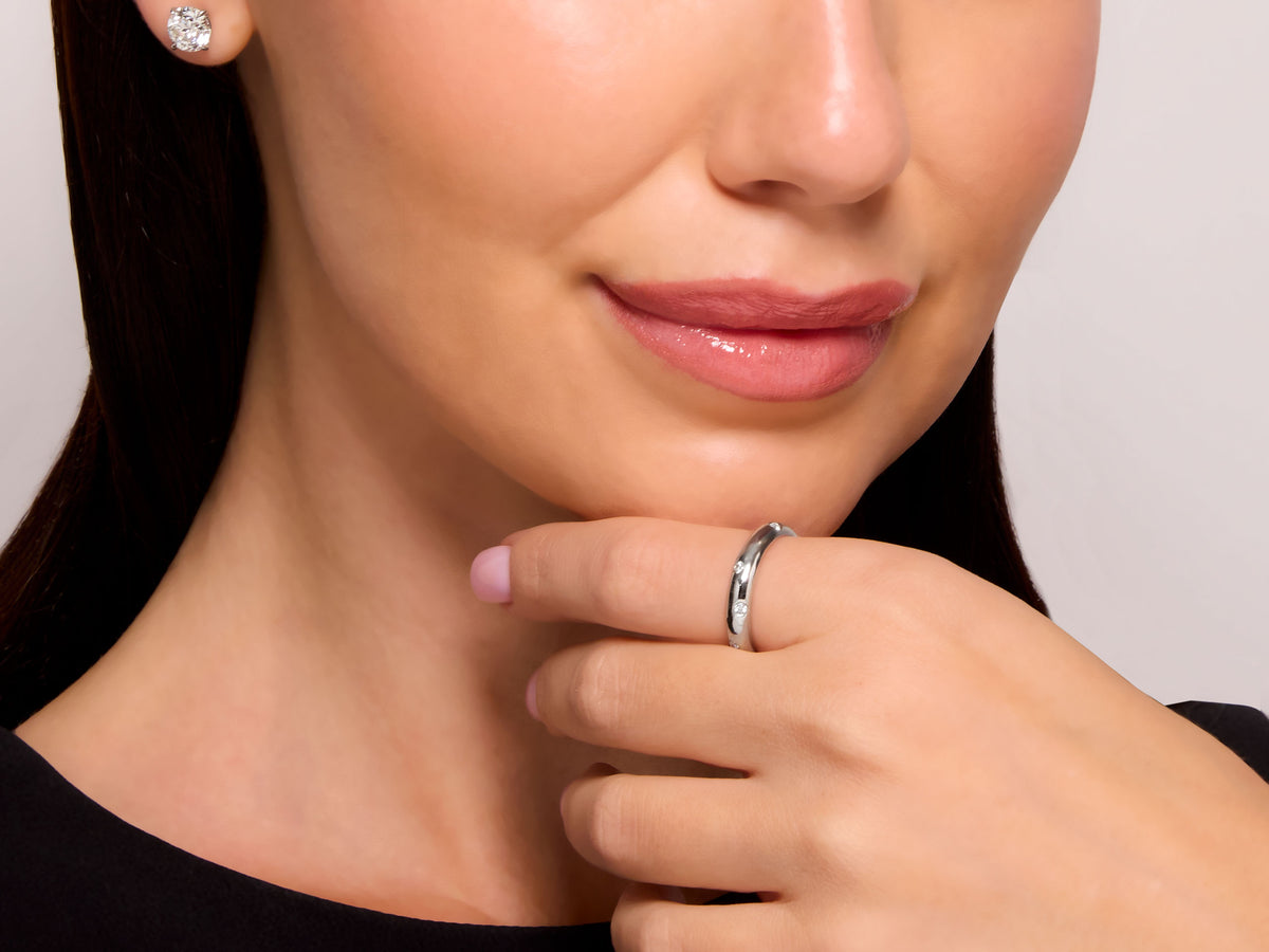 Tiffany & Co. 'Etoile' Ring in Platinum