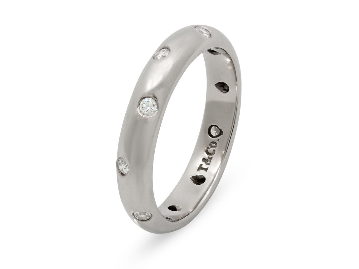 Tiffany & Co. 'Etoile' Ring in Platinum