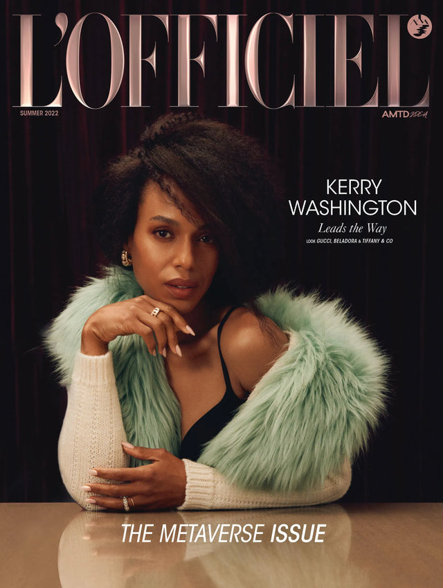 Kerry Washington on an L Officiel magazine cover