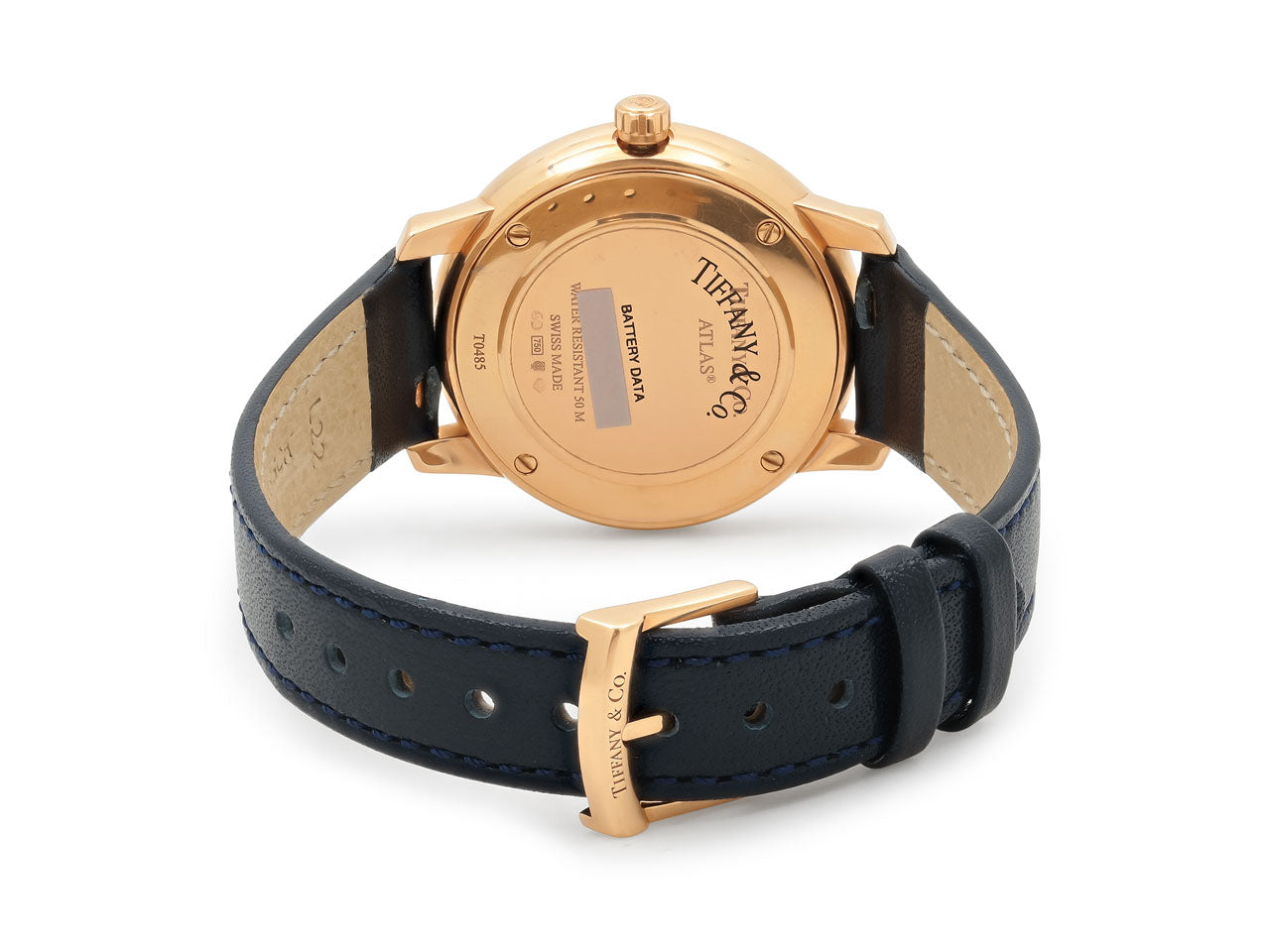 Tiffany & Co. 'Atlas' Watch in 18K Rose Gold, 31 mm