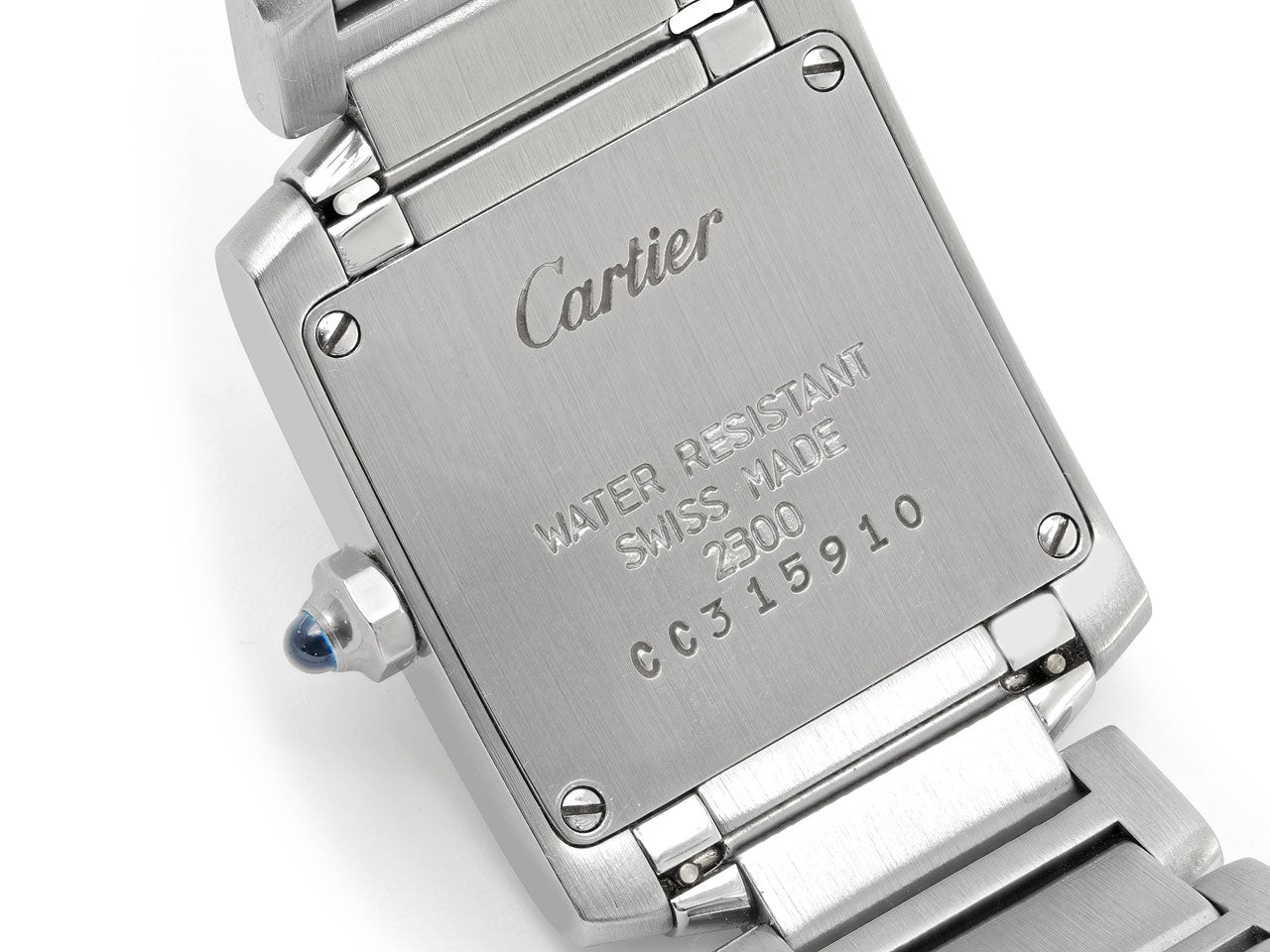 Cartier 'Tank Française' Watch in Stainless Steel, 20 mm