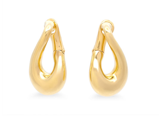 Fred of Paris 'Infinity' Drop Earrings in 18K Gold