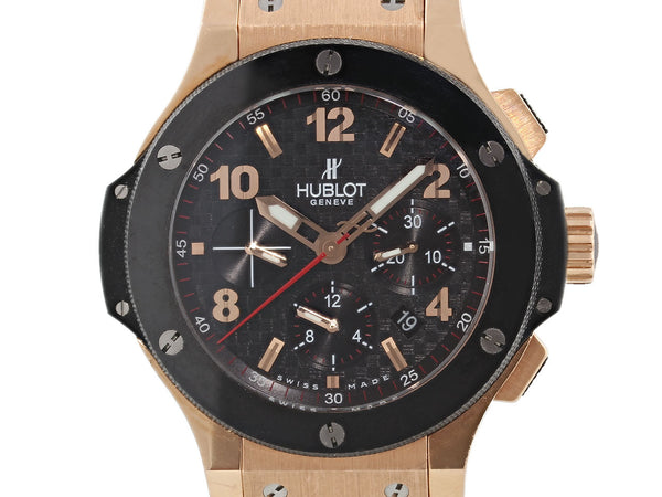 Hublot 'Big Bang' Original Gold Ceramic Watch in 18K #505321