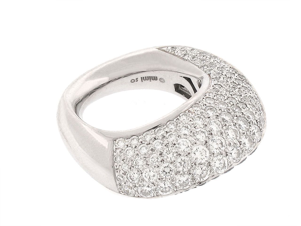 Mimi So Black and White Diamond Ring in 18K