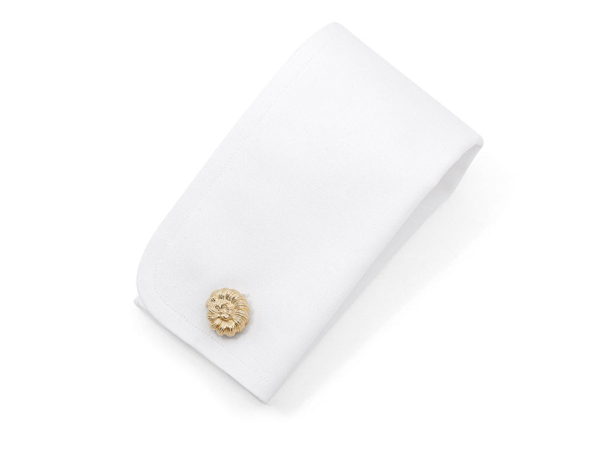 Tiffany & Co. Schlumberger Shell Cufflinks in 18K Go #506332 – Beladora