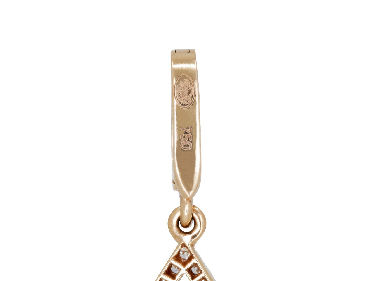 Rhonda Faber Green 'Star of David' Diamond Pendant in 18K Rose Gold