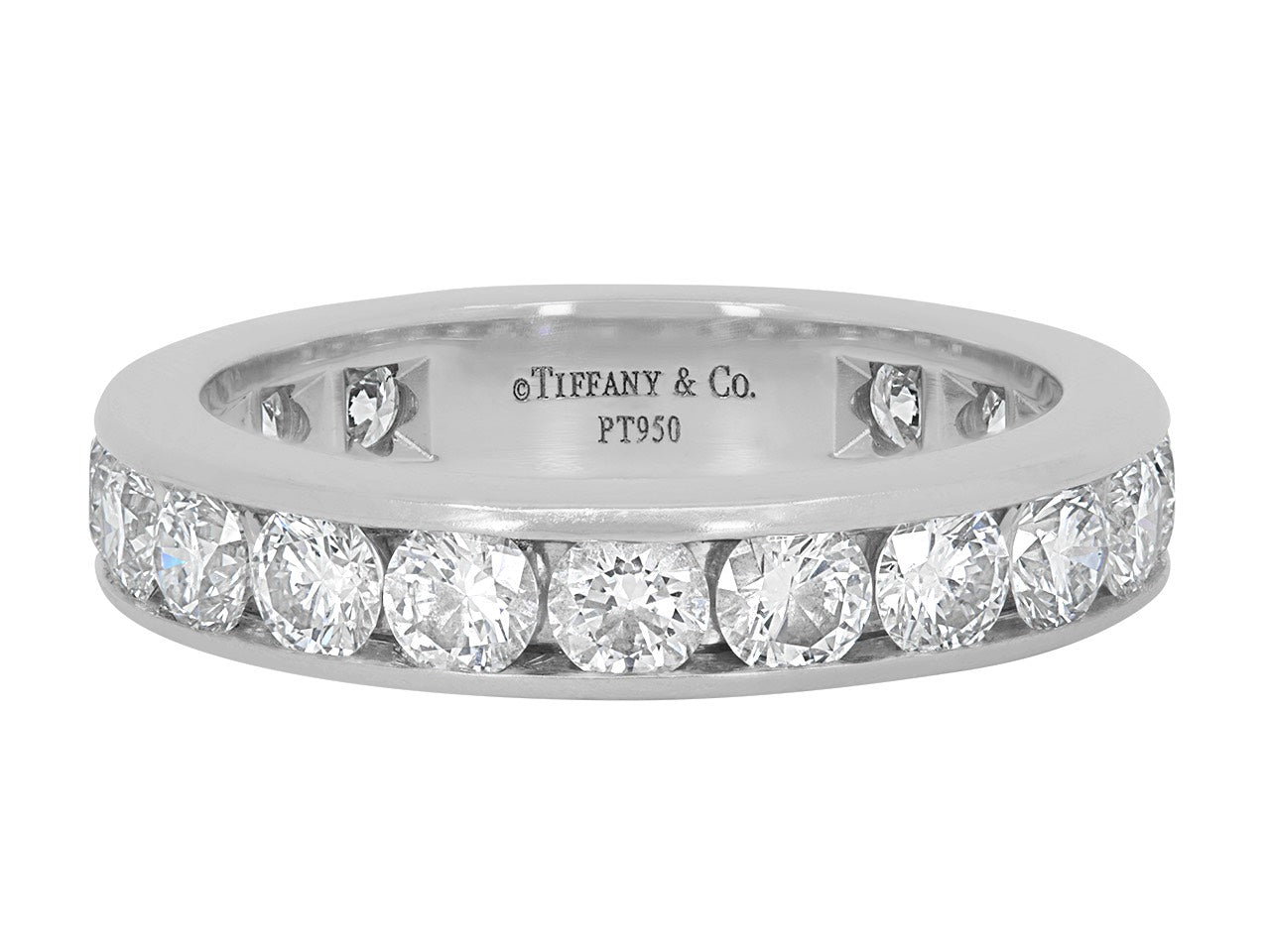 Tiffany & Co. Diamond Eternity Band in Platinum