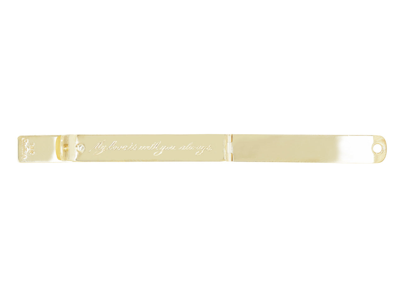 Cartier Tie Bar in 18K Gold