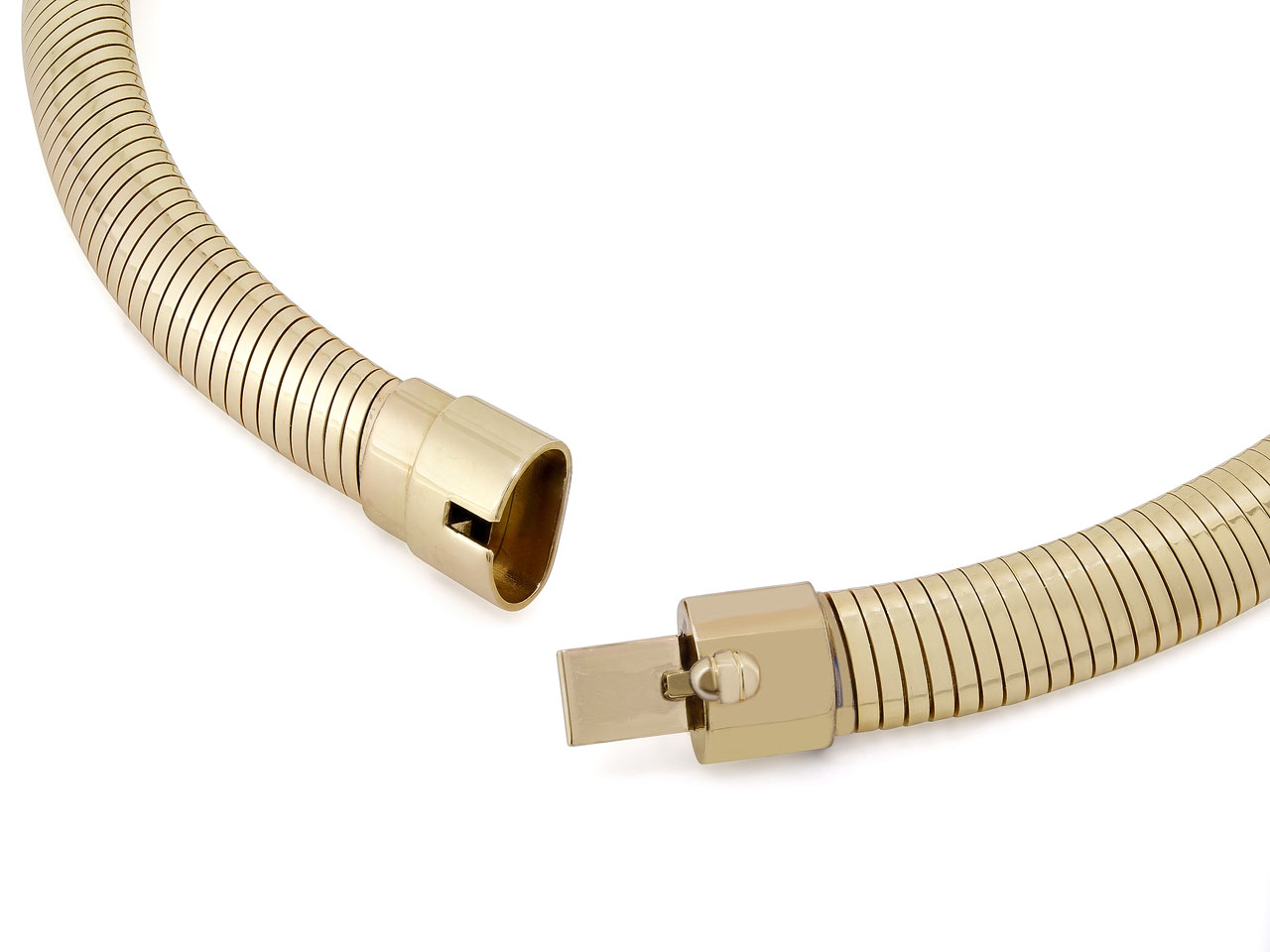Forstner Mid-Century Choker in 14K Gold