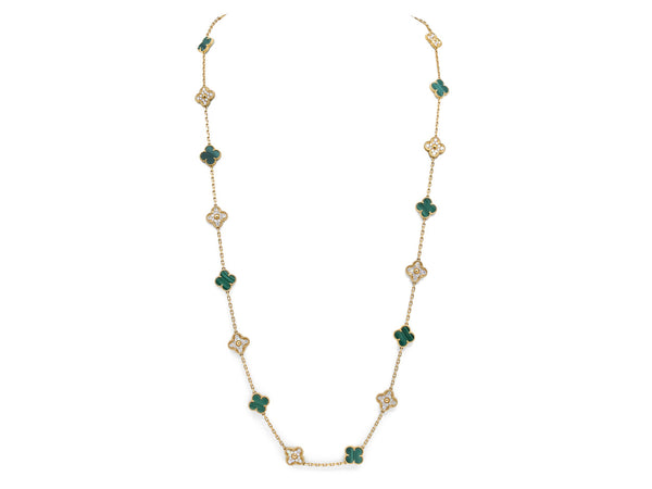 Van Cleef & Arpels 'Vintage Alhambra' Malachite and #516403 – Beladora