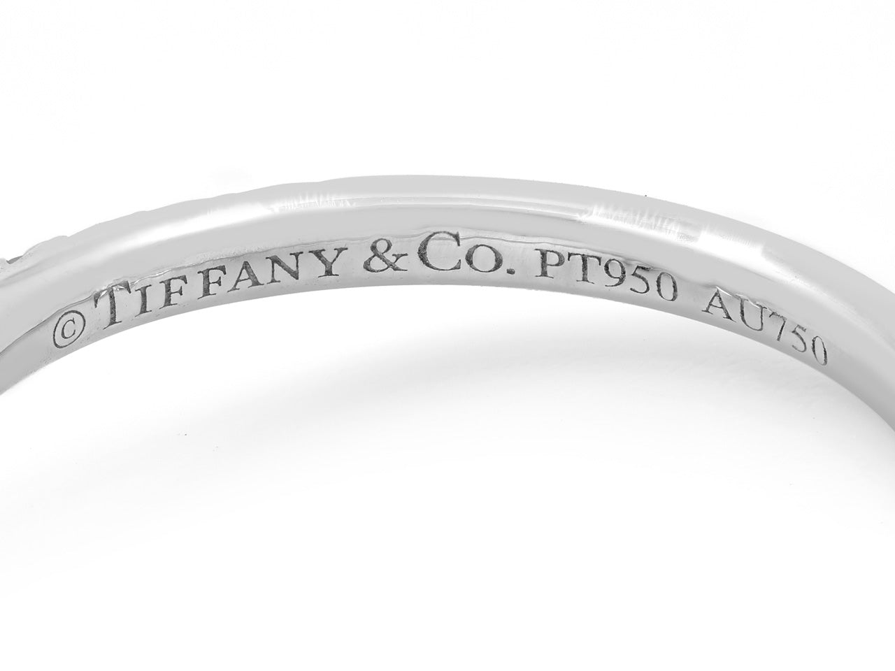 Tiffany & Co. Yellow Diamond 'Soleste' Ring in Platinum