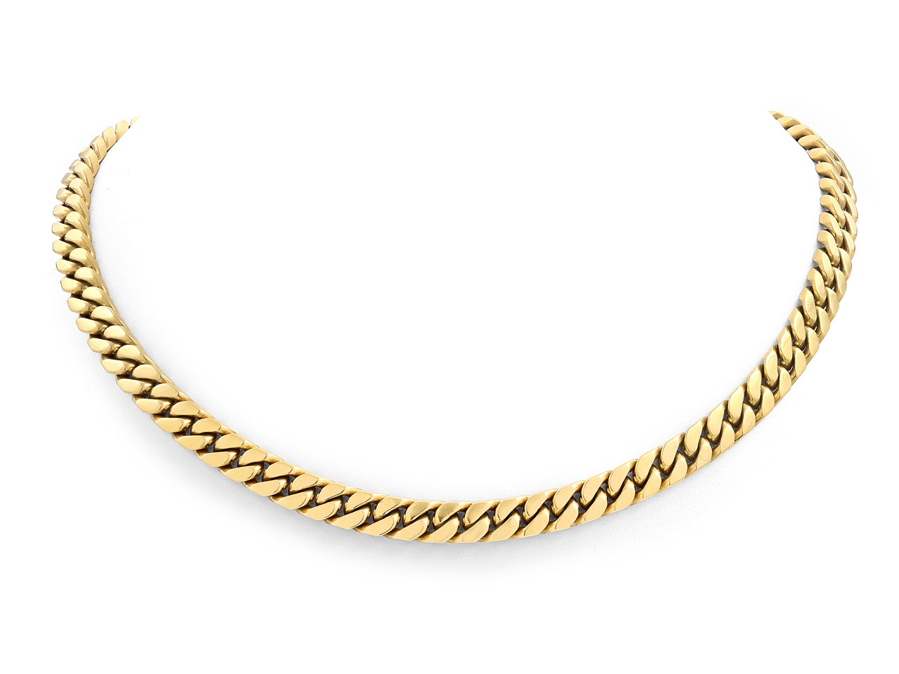 Bulgari Curb Link Chain in 18K Gold
