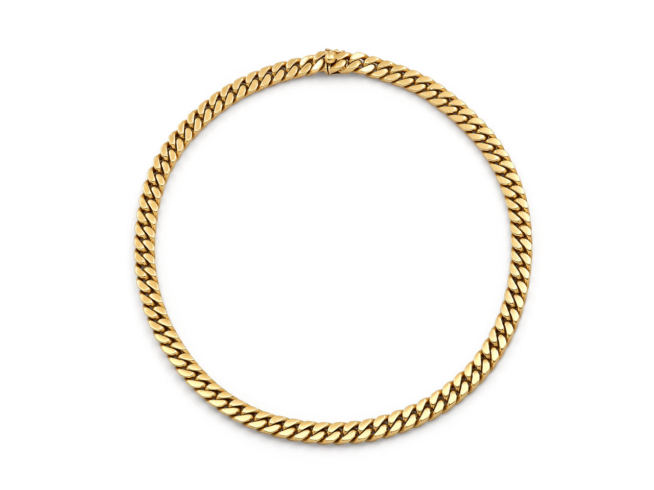Bulgari Curb Link Chain in 18K Gold