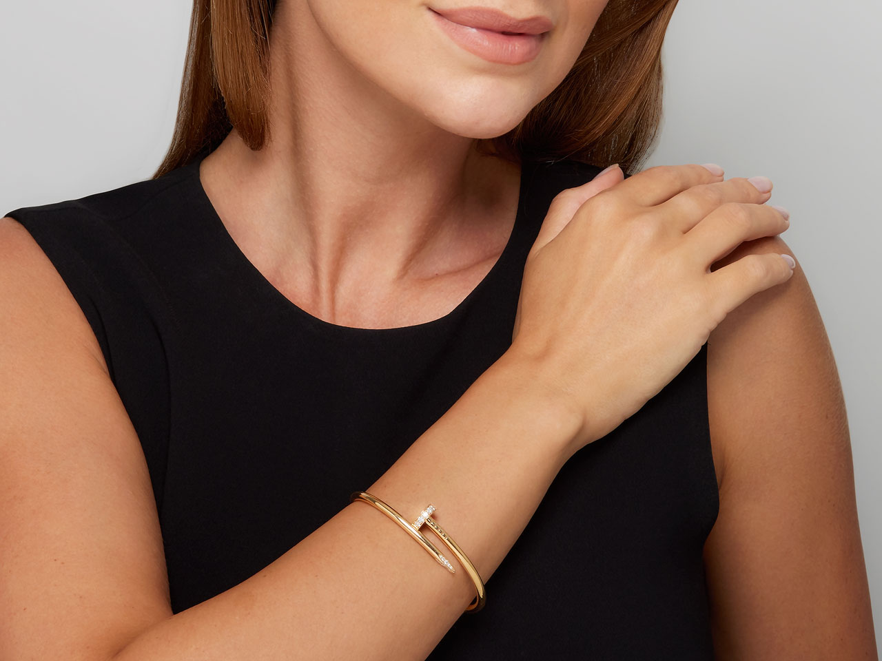 Cartier 'Juste Un Clou' Bracelet in 18K Rose Gold, Size 17