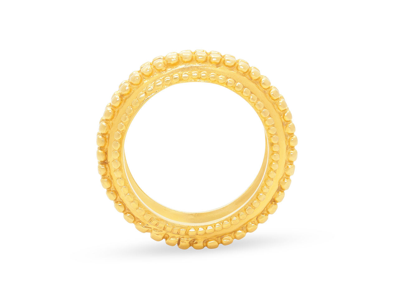 Zolotas 'Byzance' Ring in 22K Gold