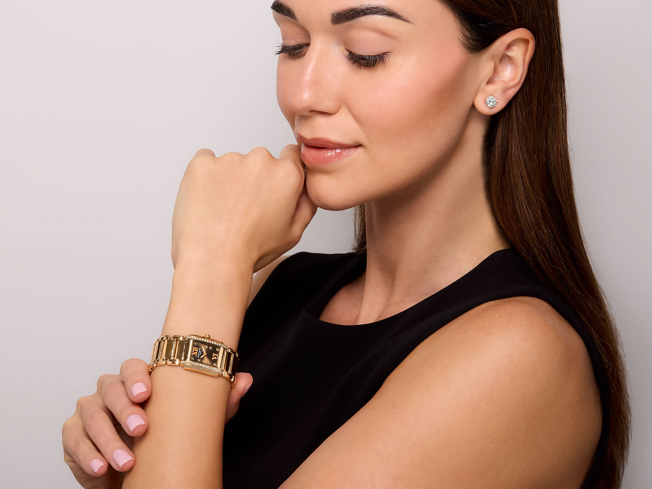 Patek Phillipe 'Twenty 4' Diamond Watch in 18K Rose Gold
