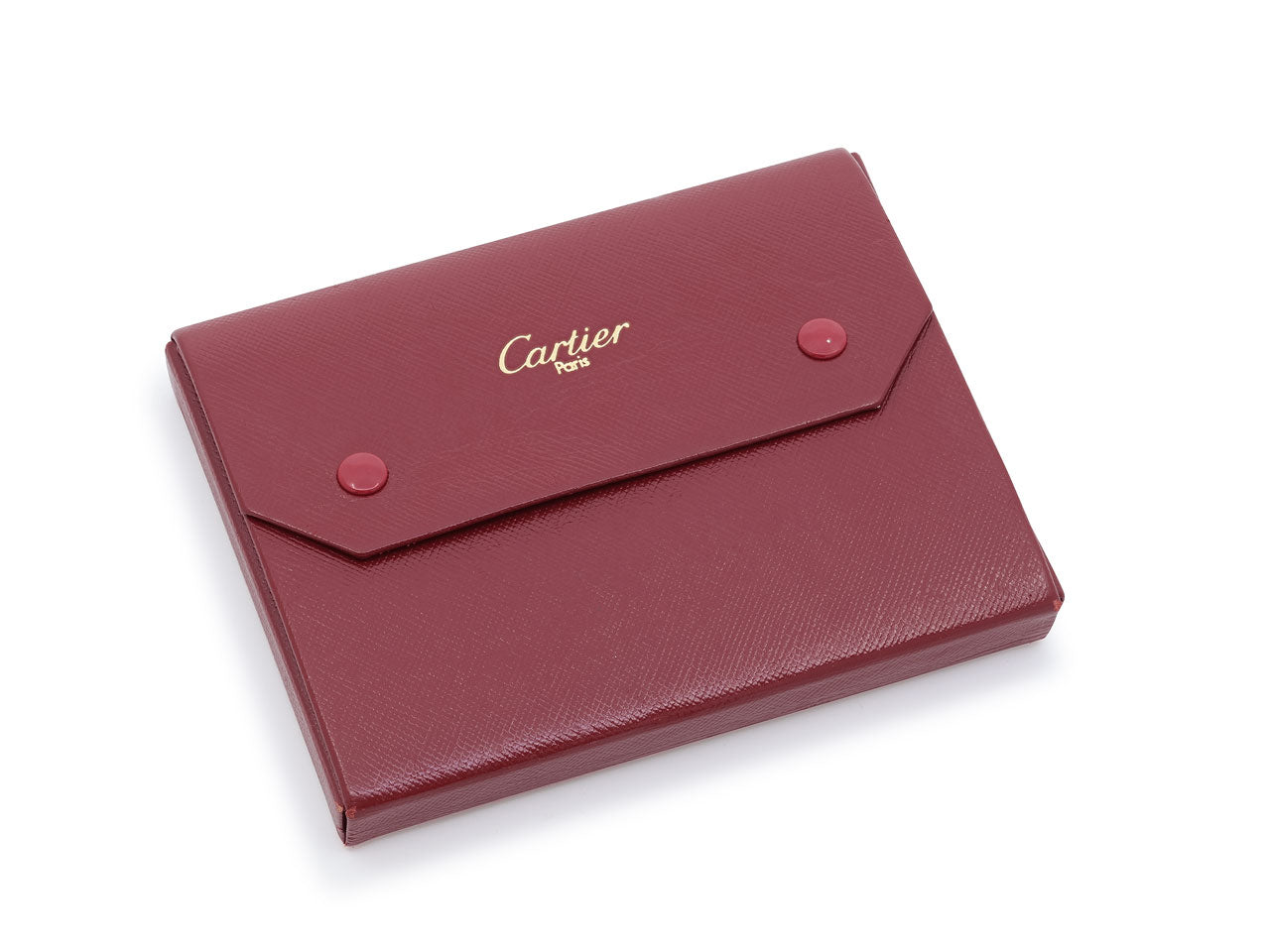 Cartier Lapis, Onyx and Steel Cufflink Set in 18K Gold