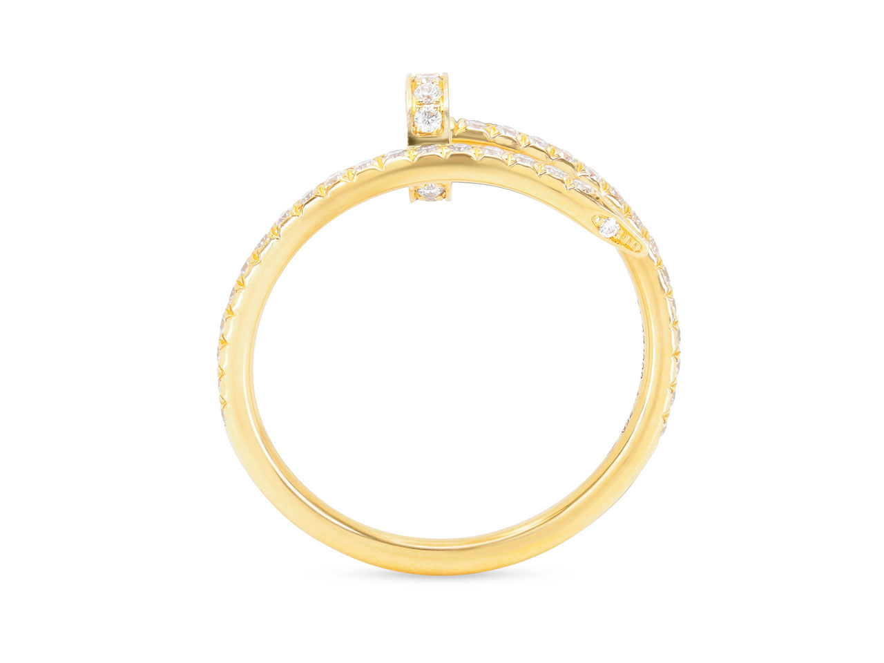 Cartier 'Juste Un Clou' Diamond Ring in 18K Gold
