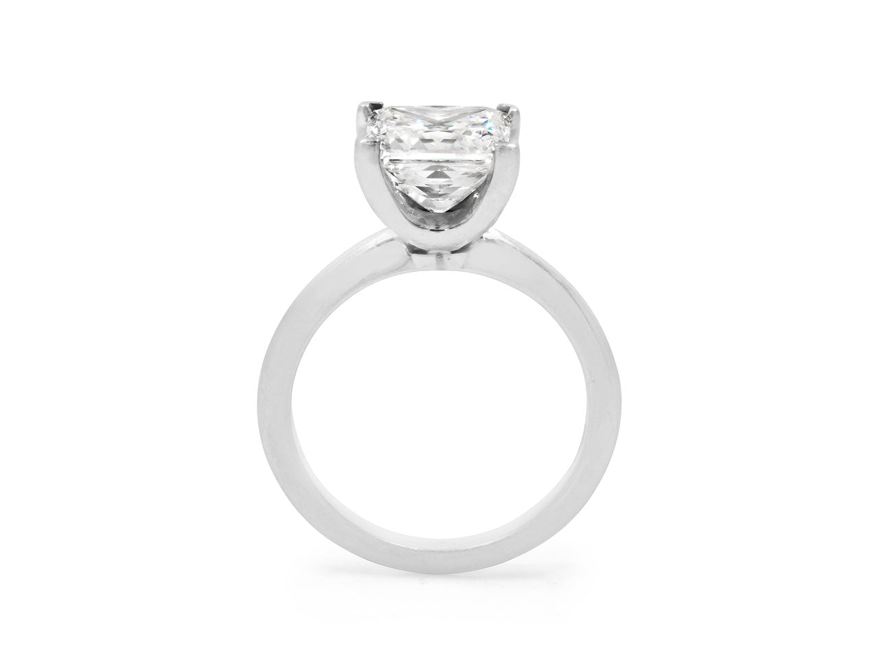 Tiffany & Co. Diamond Solitaire Ring, 2.54 carat G/VVS2, in Platinum