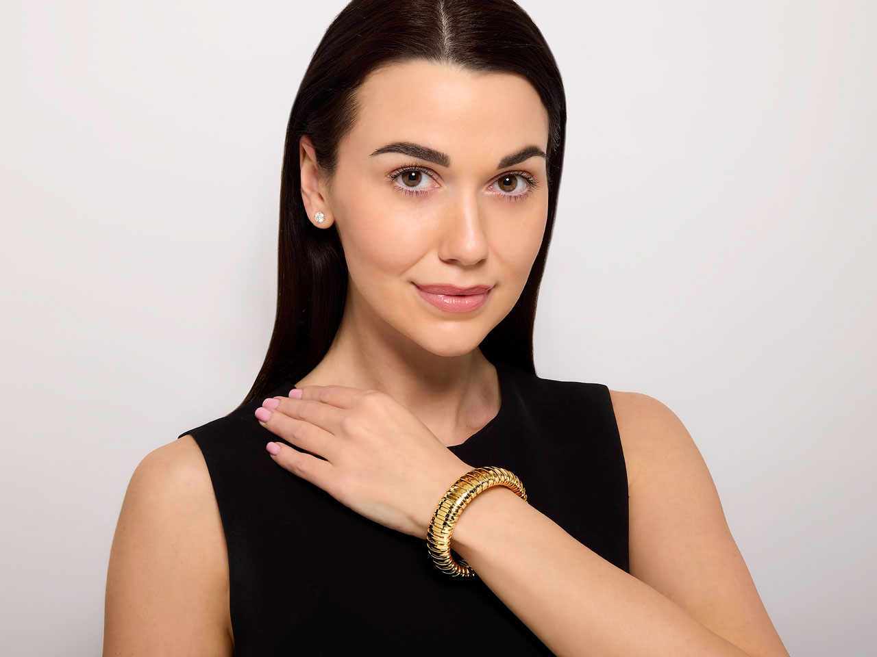 Tubogas Bracelet in 14K Gold
