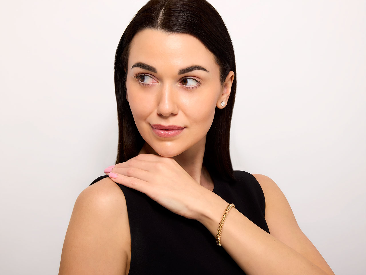 Cartier 'Clash de Cartier' Bracelet in 18K Rose Gold, Small Model, Size 17