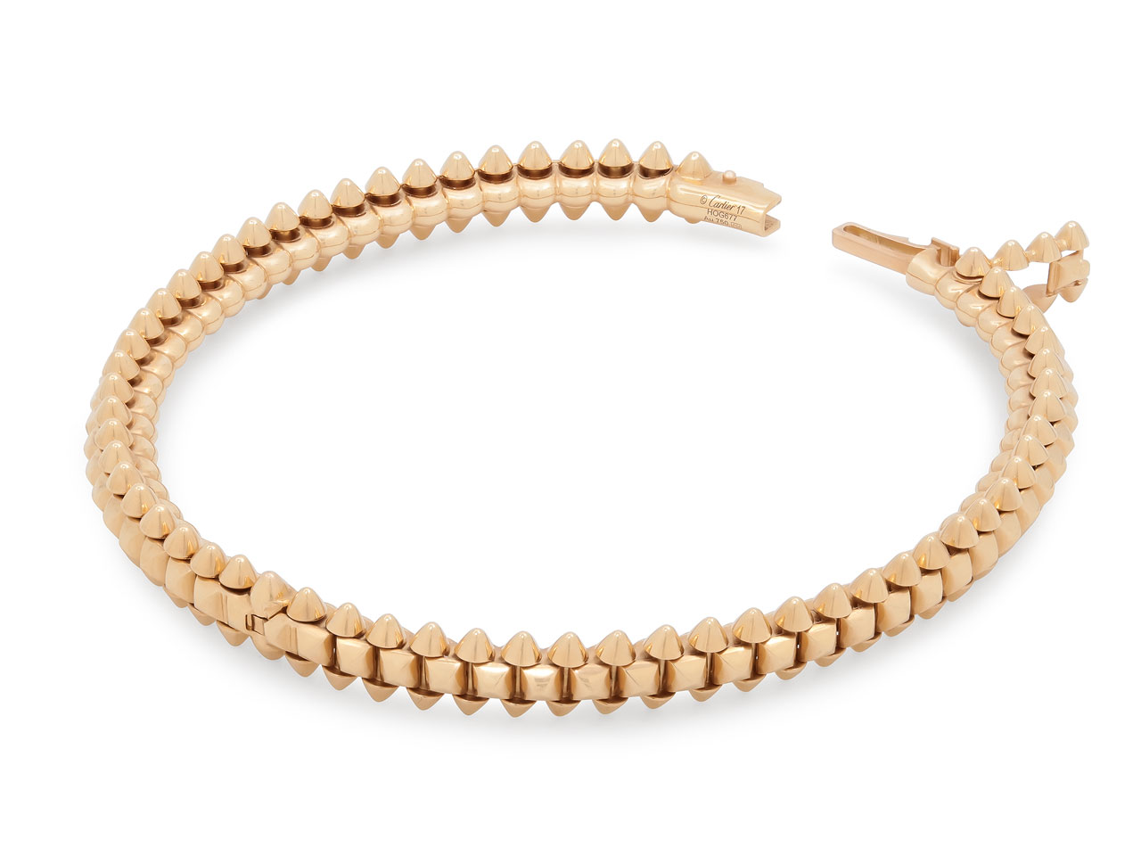 Cartier 'Clash de Cartier' Bracelet in 18K Rose Gold, Small Model, Size 17