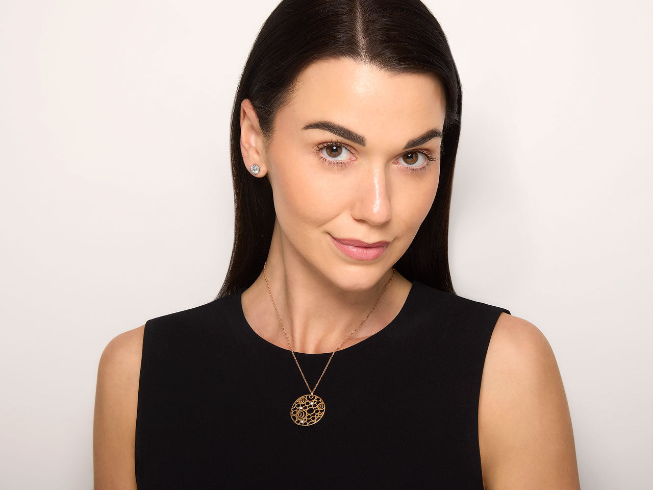 Damiani 'Damianissima' Diamond Necklace in 18K Rose Gold