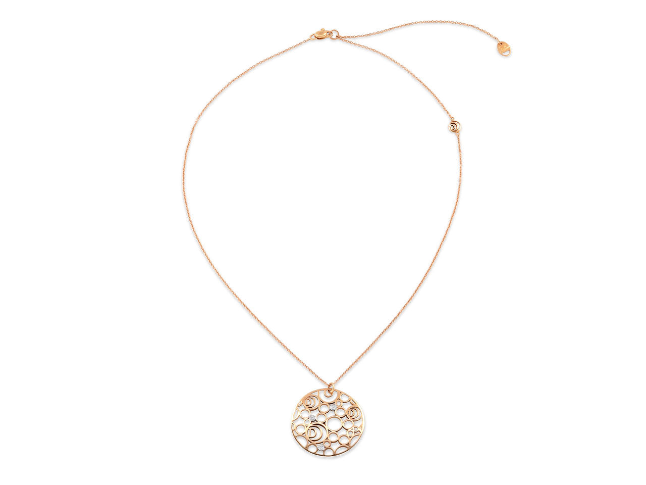 Damiani 'Damianissima' Diamond Necklace in 18K Rose Gold