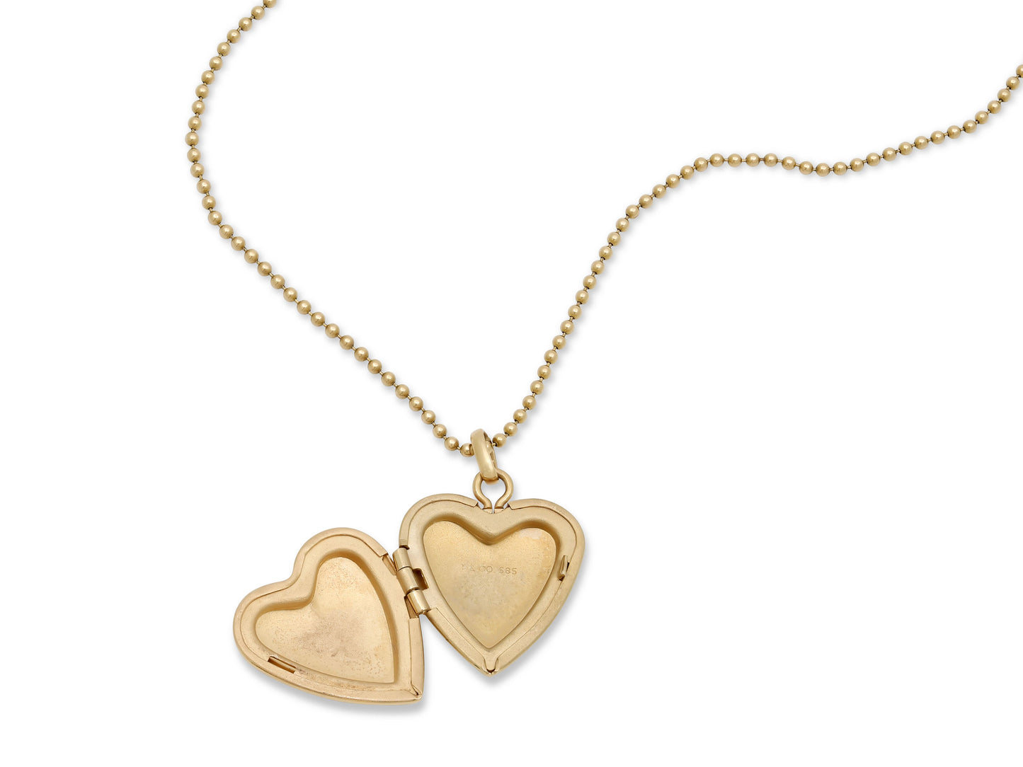 Tiffany & Co. Heart Locket Pendant in 14K Gold