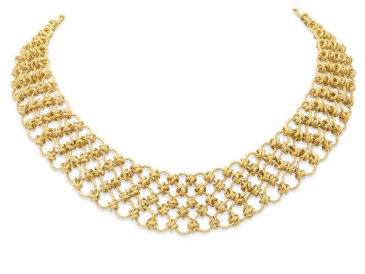 Link Necklace in 18K Gold