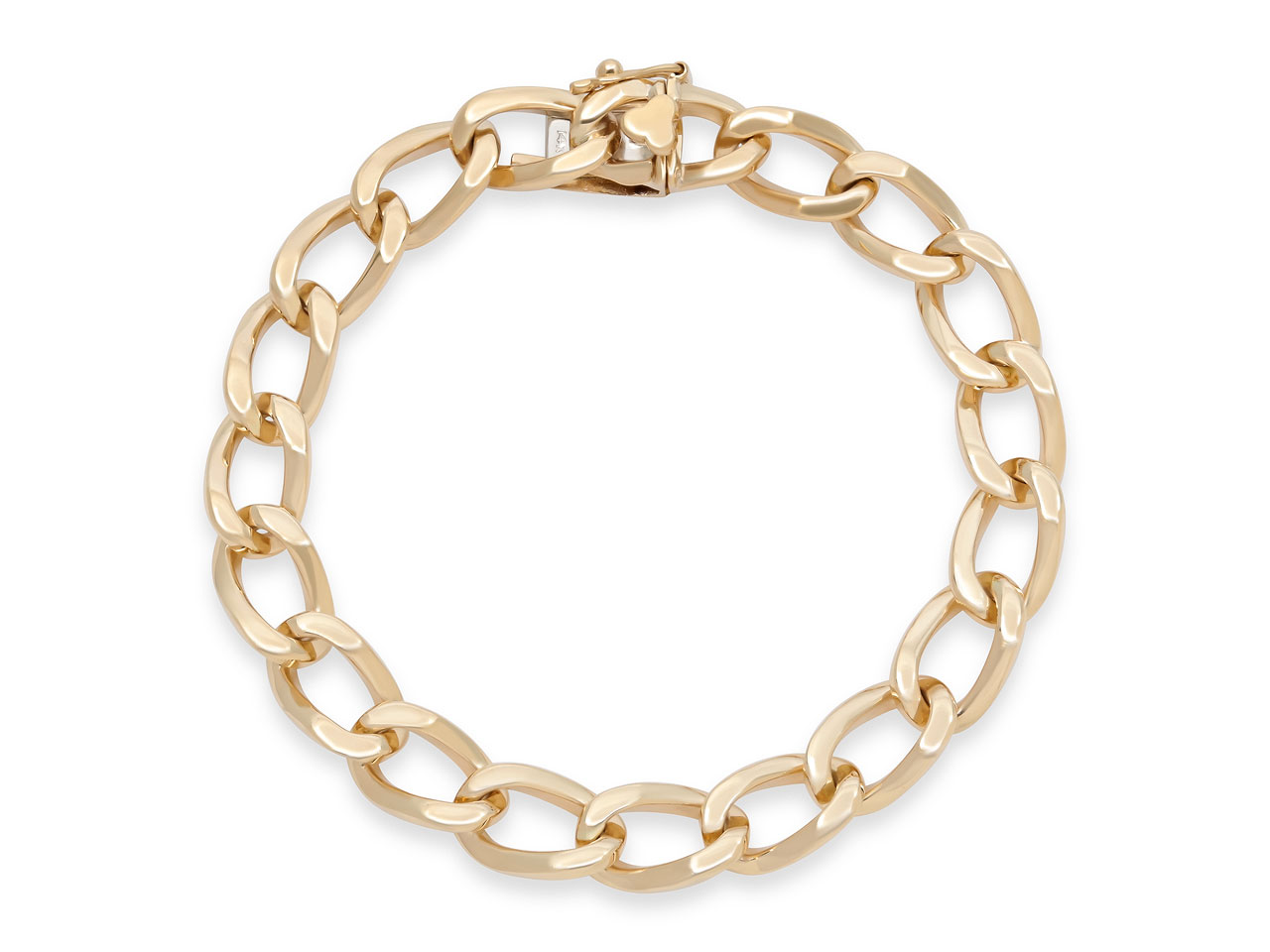 Mid-Century Cartier Charm Bracelet in 14K Gold