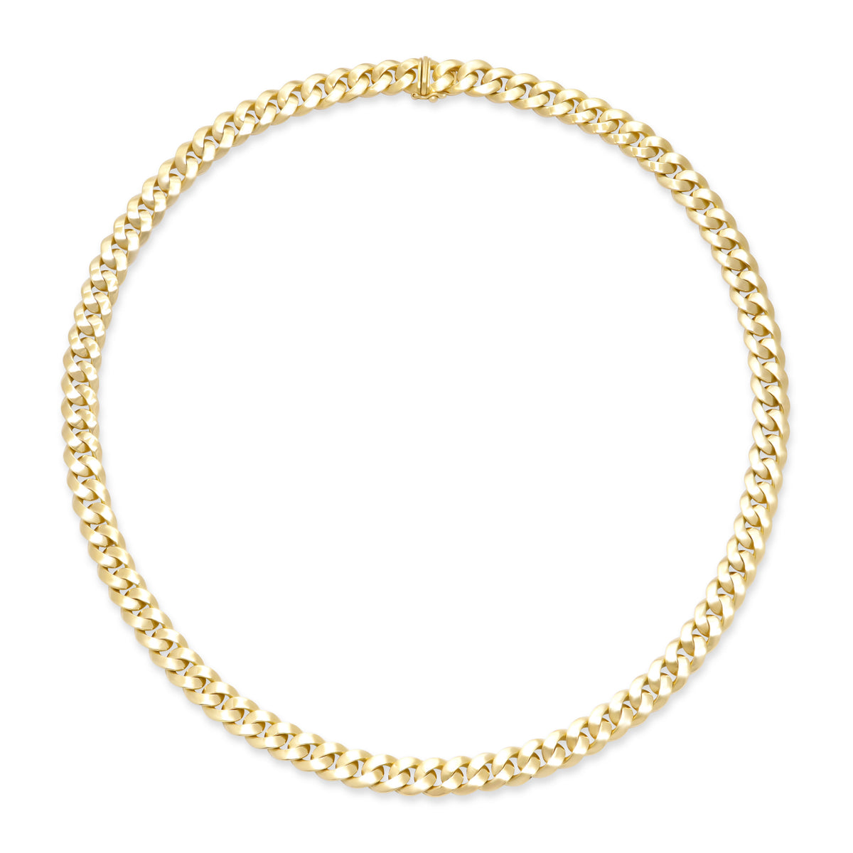 Bulgari Curb Link Necklace in 18K Gold