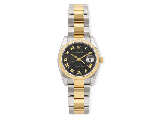Rolex 'Datejust' Watch in Stainless Steel and 18K Gold, 36 mm