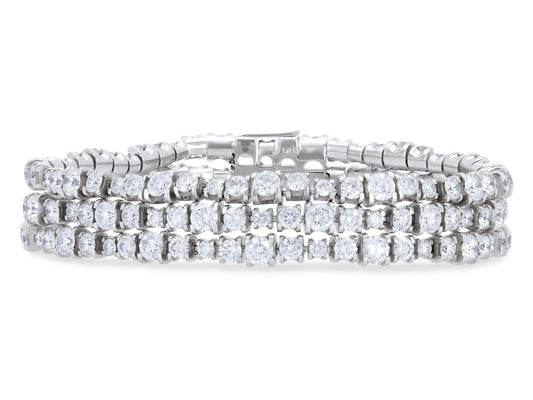Cartier 'Lignes Essentielles' Diamond Bracelet in 18K White Gold