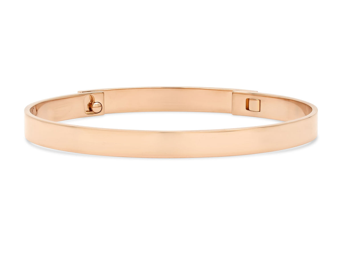 Hermès 'Collier de Chien' Bracelet in 18K Rose Gold