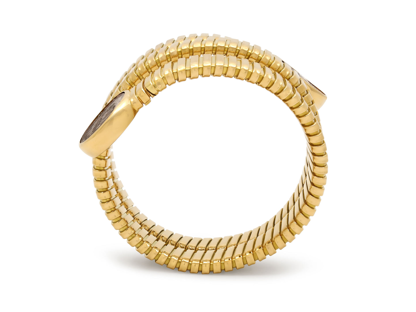 Vintage Weingrill Tubogas Ancient Coin Bracelet in 18K Gold
