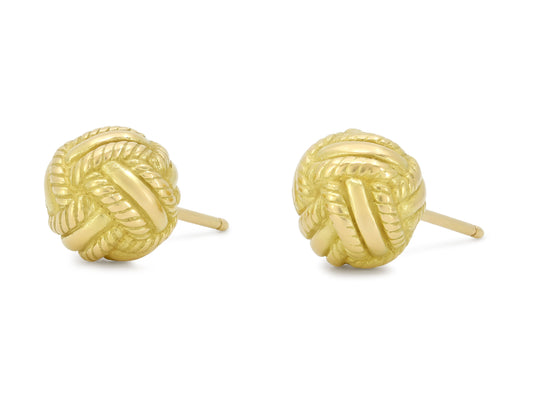 Tiffany & Co. Knot Earrings in 18K Gold