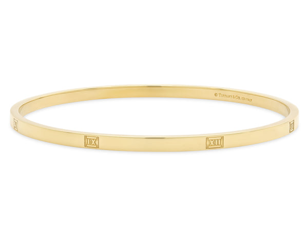 アクセサリー Tiffany & Co. SV925 ATLAS Bangle Tiffany & Co. 'Atlas' Bangle Bracelet in 18K Gold #520514 – Beladora