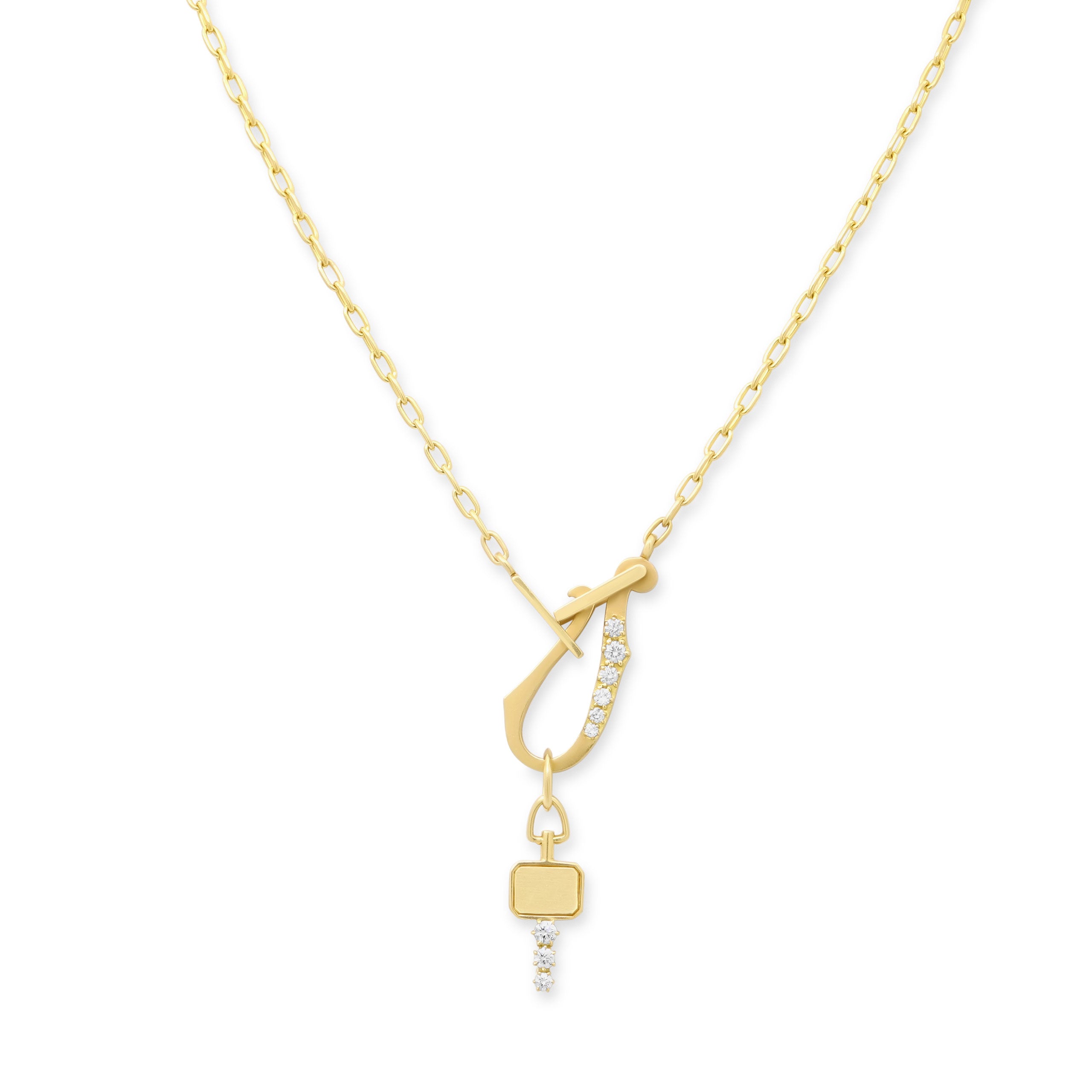 Jade Trau 'Lola' Diamond Necklace and 'Mini Catherin #520519 – Beladora