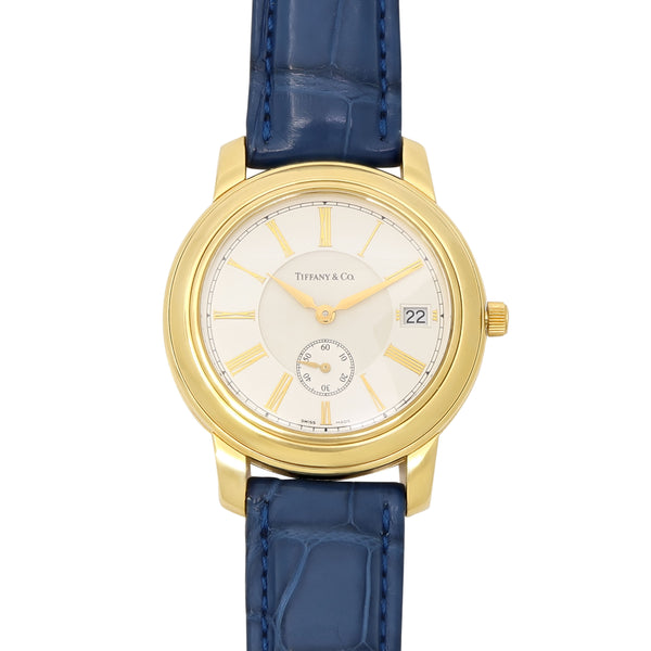 Tiffany & Co. Gold Watch with Blue Pouch Limited piece alert! Just Arrived! Fall in love with this  main image 4