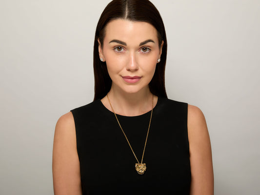 Cartier 'Panthère de Cartier' Pendant Necklace in 18K Gold