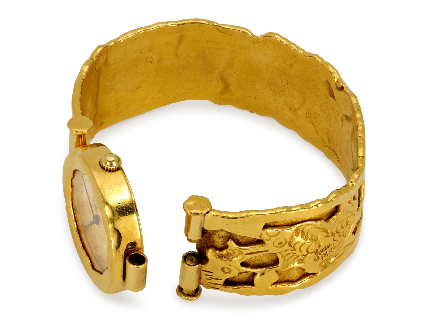 Jean Mahie 'Charming Monsters' Watch in 22K Gold