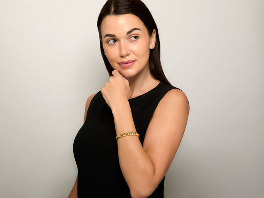 M. Buccellati Curb-Link Bangle in 18K Gold