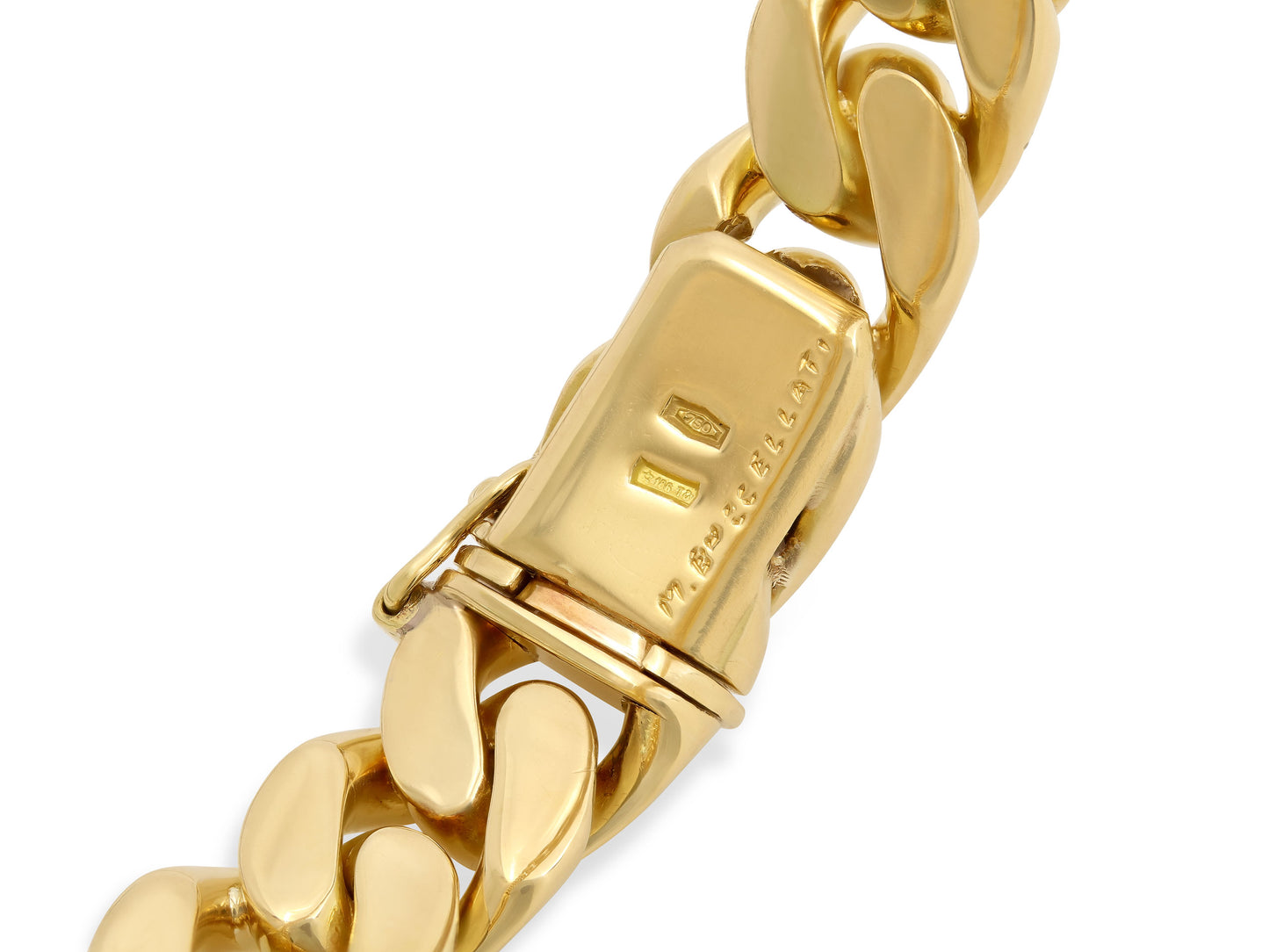 M. Buccellati Curb-Link Bangle in 18K Gold