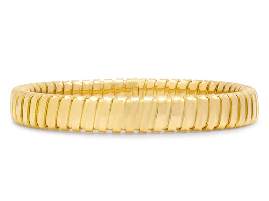 Tubogas Bracelet in 18K Gold by Beladora