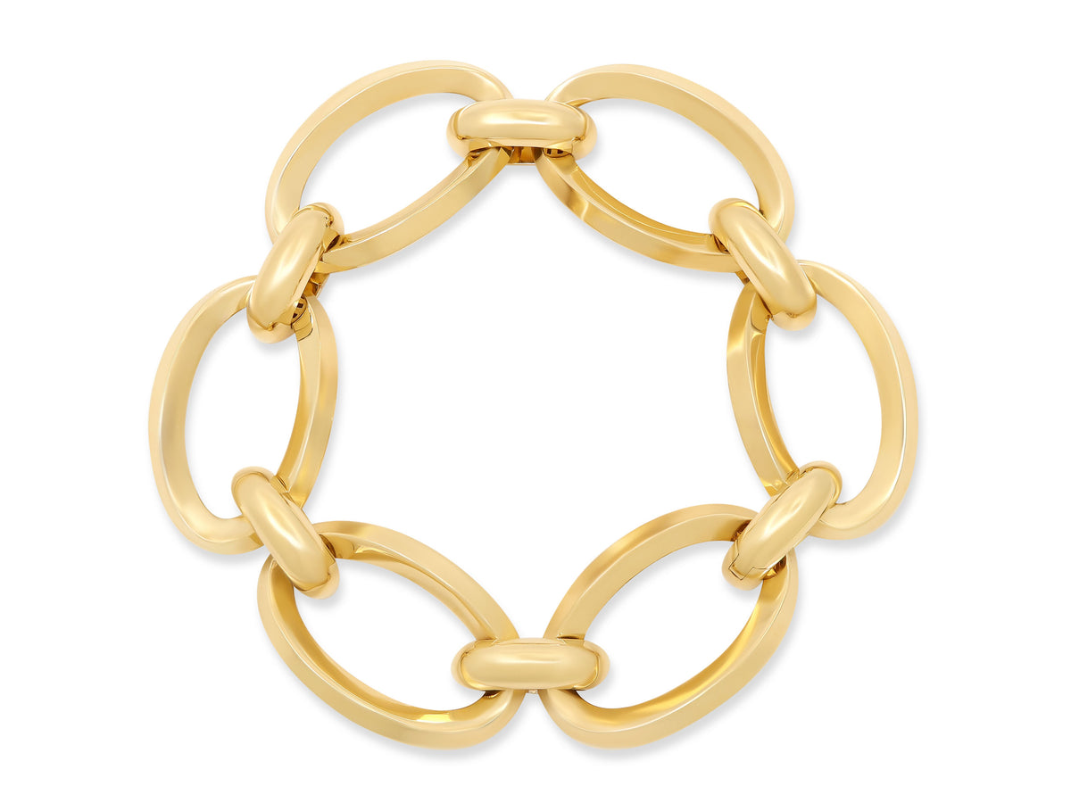 Link Bracelet in 18K Gold, by Beladora