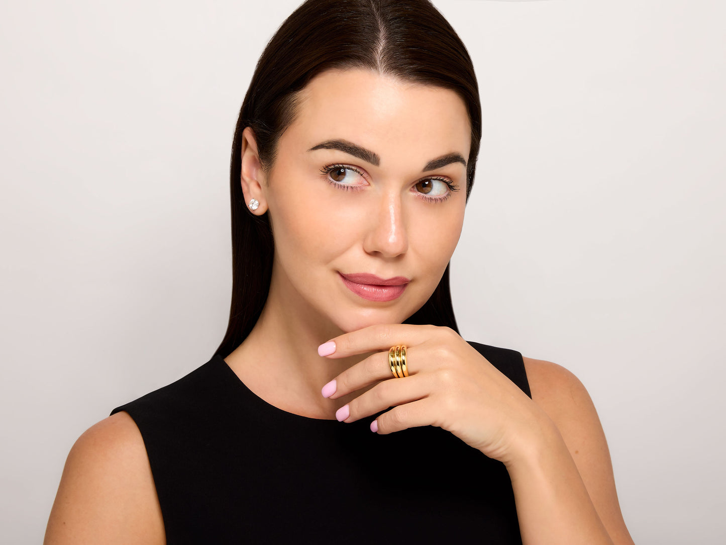 Fluted Ring in 18K Gold, by Beladora