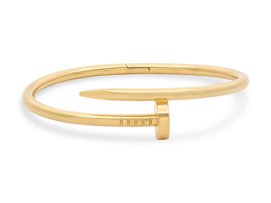Cartier 'Juste Un Clou' Bracelet, Classic Model, in 18K Gold, Size 17
